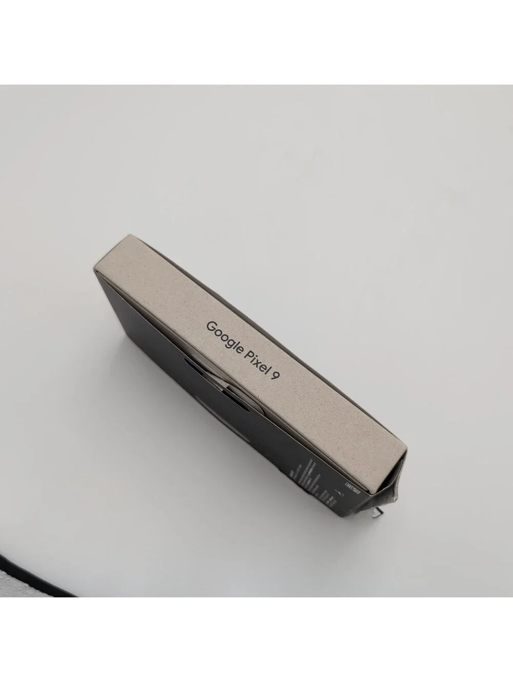 Google Pixel 9 Retail Box Empty, No Phone